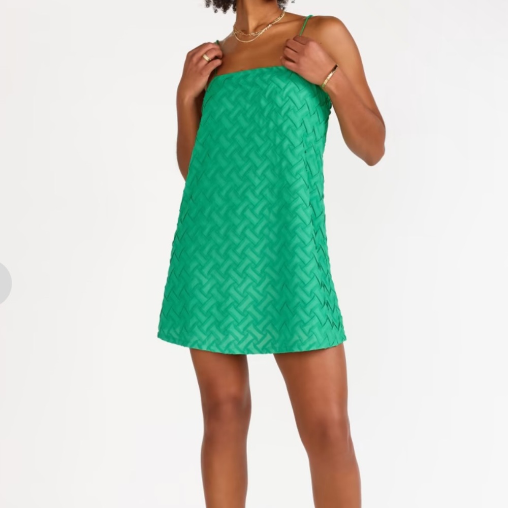 NWT Lena Sleeveless Woven Cami Mini Dress